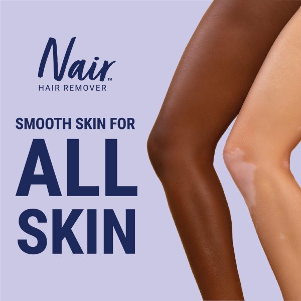 Nair Hair Remover Sensitive Formula Glide On Depilatory Cream 3.3 oz - Image 11