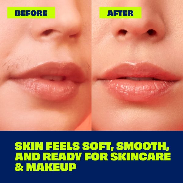 NAIR Exfoliating Facial Hair Removal Cream for Women - Smooth Skin Solution with Collagen for Sensitive Skincare - Image 6
