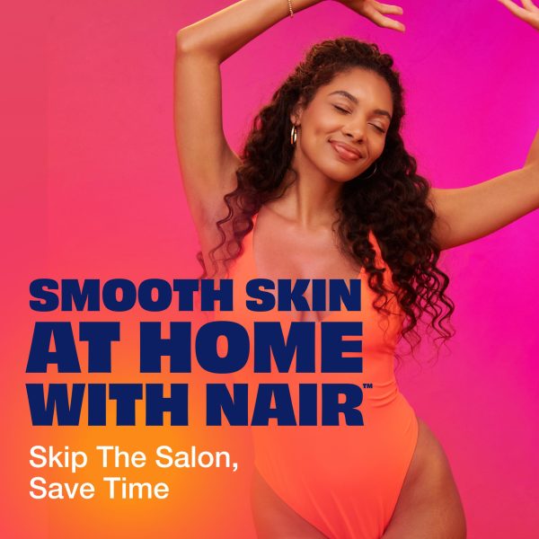 Nair Glide On Hair Removal Cream, Arm, Leg, and Bikini Hair Remover, Depilatory Cream, 3.3 Oz Stick - Image 7